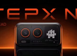 STEPX Neo: первый AI-агент телефон с собственной ОС, экраном на спине и агентом Amoo