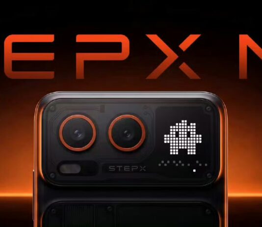 STEPX Neo: первый AI-агент телефон с собственной ОС, экраном на спине и агентом Amoo