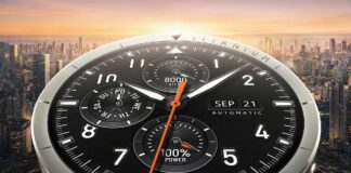 vivo Watch 6 метят в дорогие часы, а не в трекер: сапфир, титан и 21 день работы
