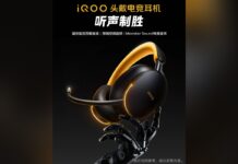 iQOO выпустила игровую гарнитуру за 699 юаней: 58 дБ шумодава, приёмник для консолей и 150 часов музыки