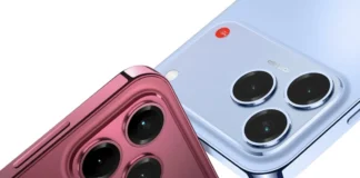 Nubia скопировала iPhone 18 Pro: V90 Pro получил тот же бордовый цвет и оставил джек 3,5 мм